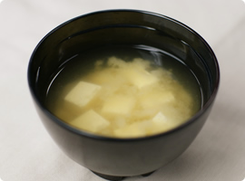 豆腐の味噌汁