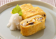 きのこダネ卵焼き