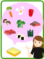 自分の好みのお弁当でダイエット&健康管理♪