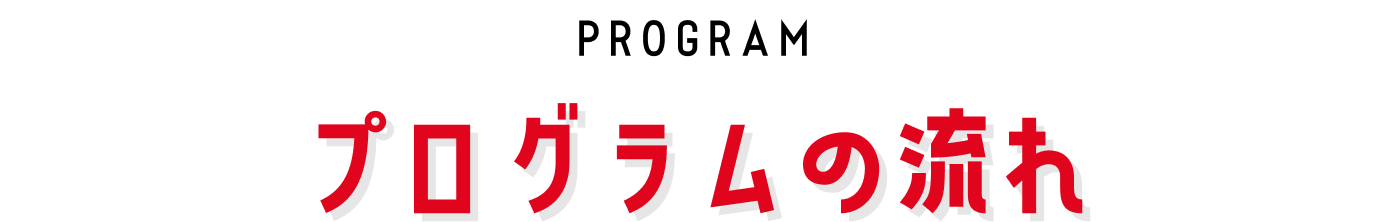 プログラムの流れ